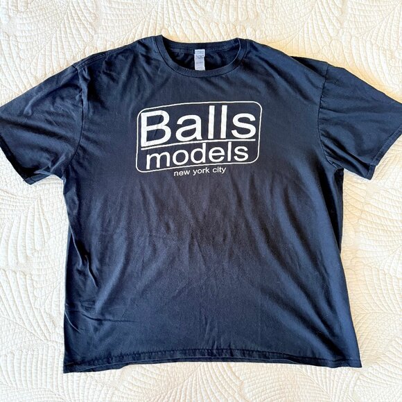 Balls Models Funny Tshirt Zoolander Unisex XL - Picture 1 of 7